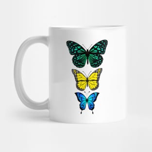 Butterflies - forest nature Mug